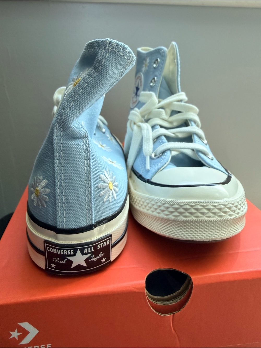 Converse Chuck 70 high tops embroidered flowers - Picture 4 of 7